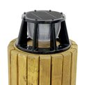 Solar Dock Post Light Replacement Lens And Base Adaptor (One Unit)