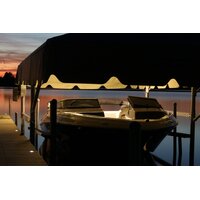 2pk Solar Dock Post Lights