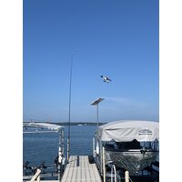 2pk Solar Dock Post Lights