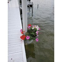2pk Solar Dock Post Lights