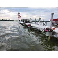 2pk Solar Dock Post Lights