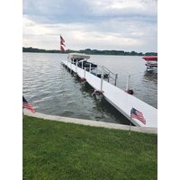 2pk Solar Dock Post Lights