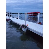 2pk Solar Dock Post Lights