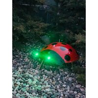 Solar Pagoda Piling Light - 3 Color LED Switchable