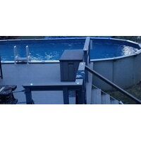 2pk Solar Dock Post Lights