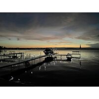 Solar Underglow Lights for Brock Docks White
