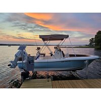 24v Direct Drive Boat Lift Motor + 40w-24v Boat Lift Charging Kit