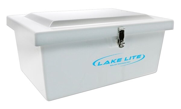 Dual Universal Boat Lift Battery Tray