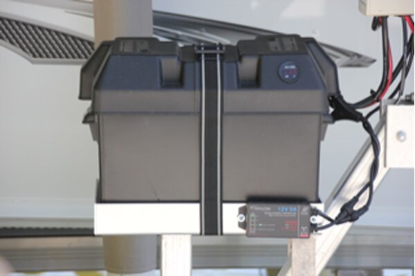 20w-12v Boat Lift Solar Charging Kit
