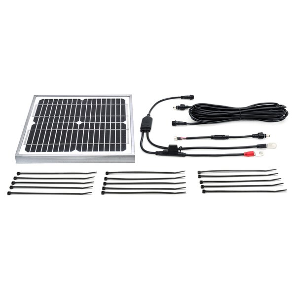 12v Wheel Drive Boat Lift Motor + 20w-12v Boat Lift Charging Kit