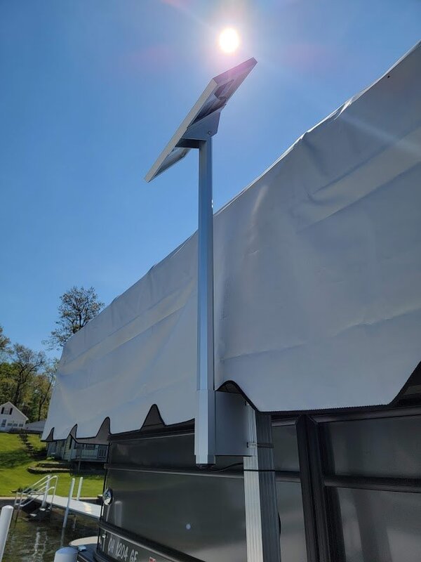 Boat Lift Motion Activated Flood Light